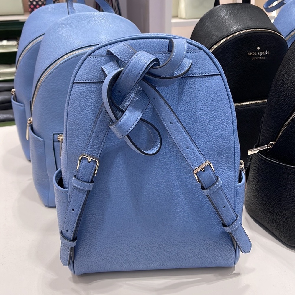 Kate Spade Leila Pebbled Leather Medium Dome Backpack
Dusty Blue - Picture 11 of 16